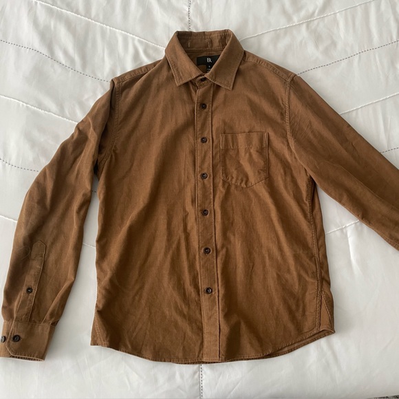 Banana Republic Standard-Fit Lightweight Corduroy Shirt - Picture 1 of 4
